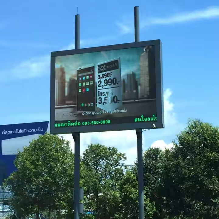 schermi a LED ad alta definizione 62500/m2 densità di pixel 320*160mm