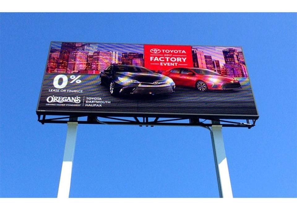 Display LED pubblicitario RGB P4.81 Indoor/Outdoor DC5V 1/13 Modalità di scansione