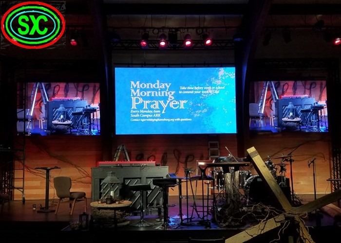 Display LED RGB P3 SMD2121 Full Color HD, per Noleggio, con Cabinet Standard in Acciaio e Ferro, 3 Anni di Garanzia