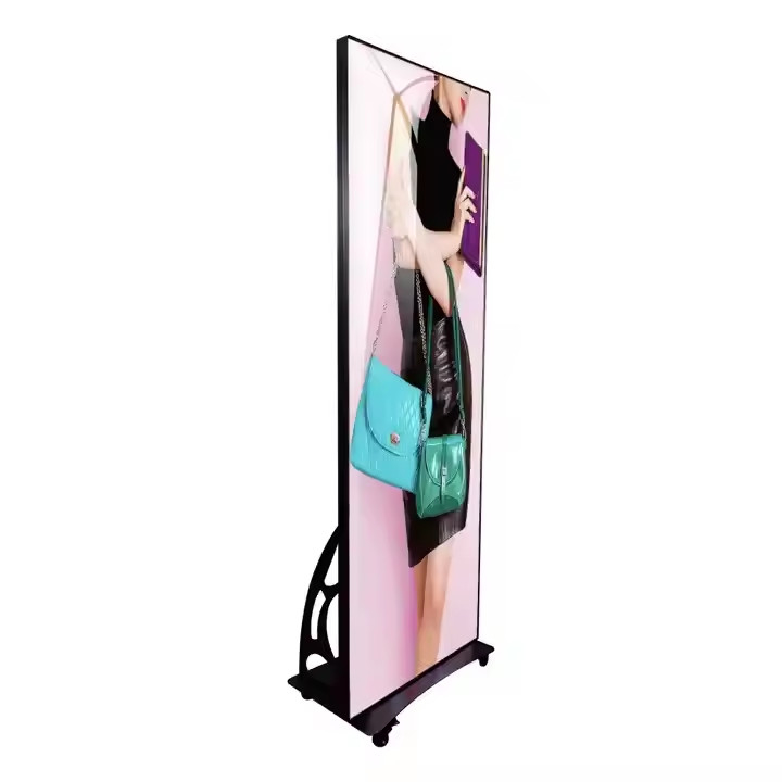Indoor P2.5 full color Display a specchio LED Wireless USB 4G WiFi Smart Control Poster