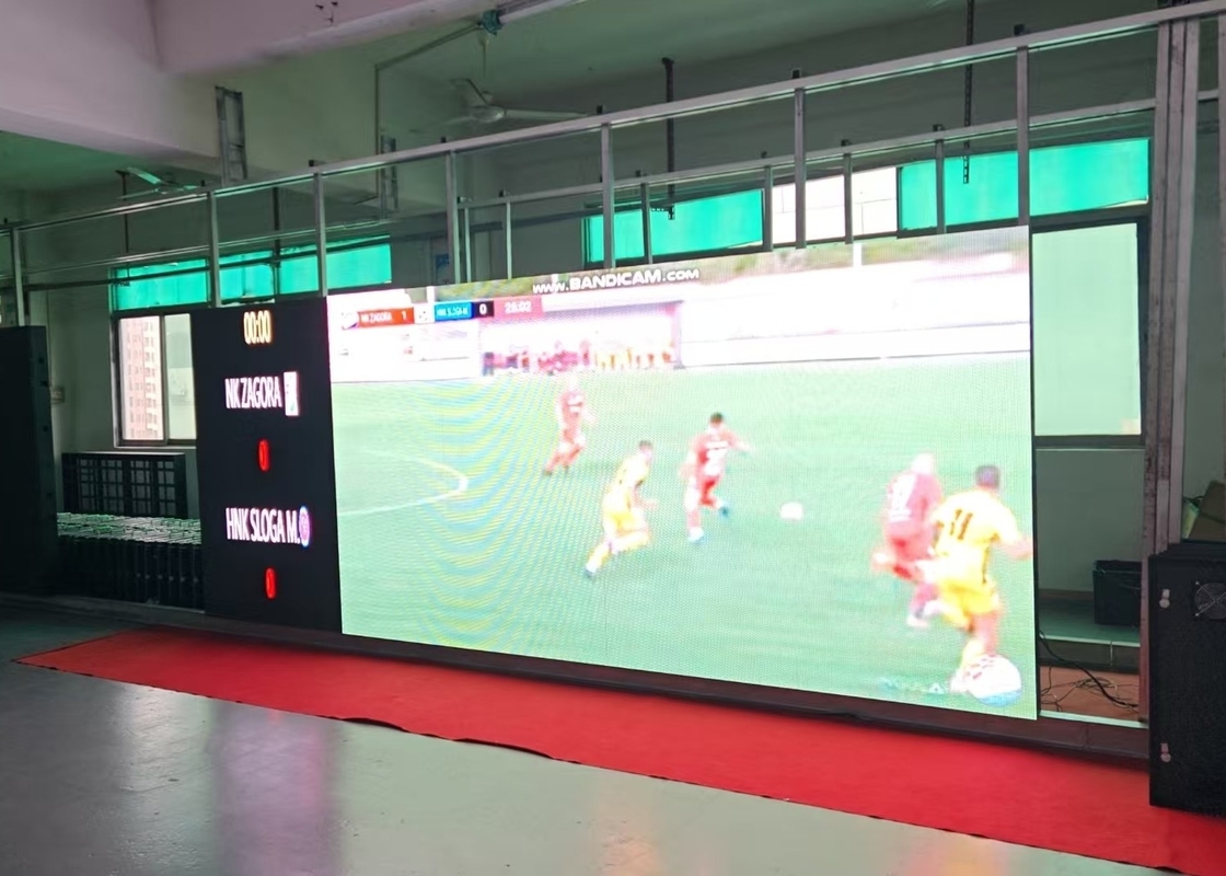 schermo in alluminio a stampa a colori a LED