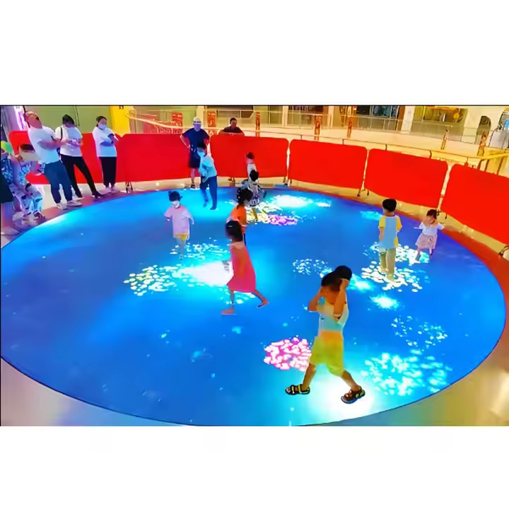 Sistema di controllo DMX512 Pavimento da ballo a LED con effetto illuminazione luminosa e alta frequenza di aggiornamento di 3840hz/s