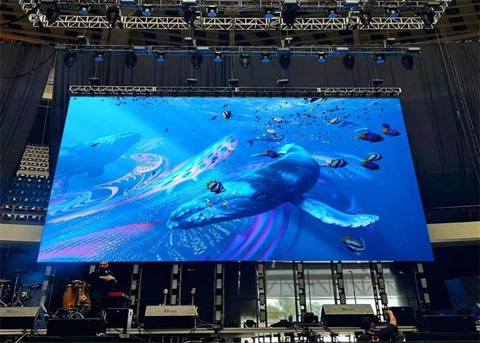 Grande schermo P1.667 all'interno RGB HD LED Display, scatola in alluminio 400x300mm