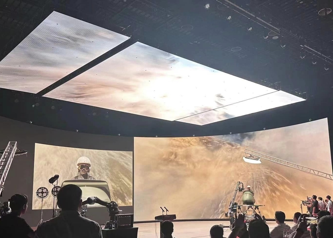 Screen di noleggio Large Stage LED Screen P5 Full Color High Resolution 1/8 Scan Mode IP65 High Definition