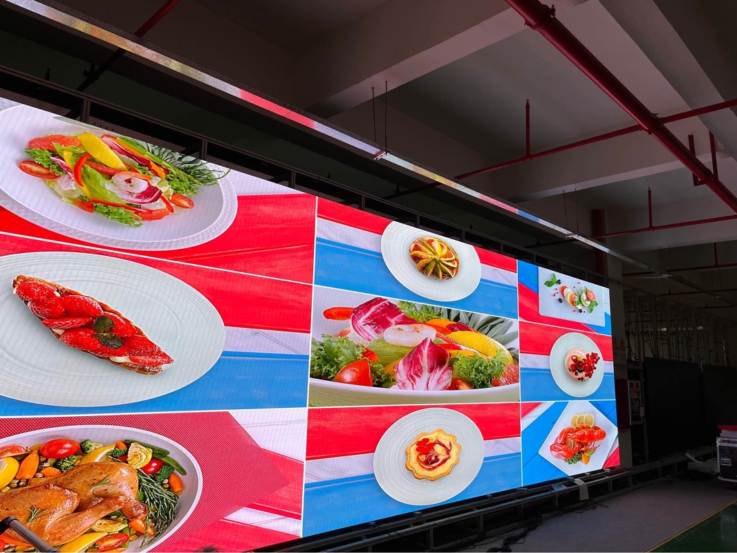 Display LED a passo ridotto ad alta luminosità 320*160mm con display e luminosità 1000CD/MQ