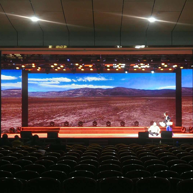 Schermo video LED SMD per interni in materiale di ferro con dimensioni del cabinet di 640*640mm per un'esperienza visiva immersiva