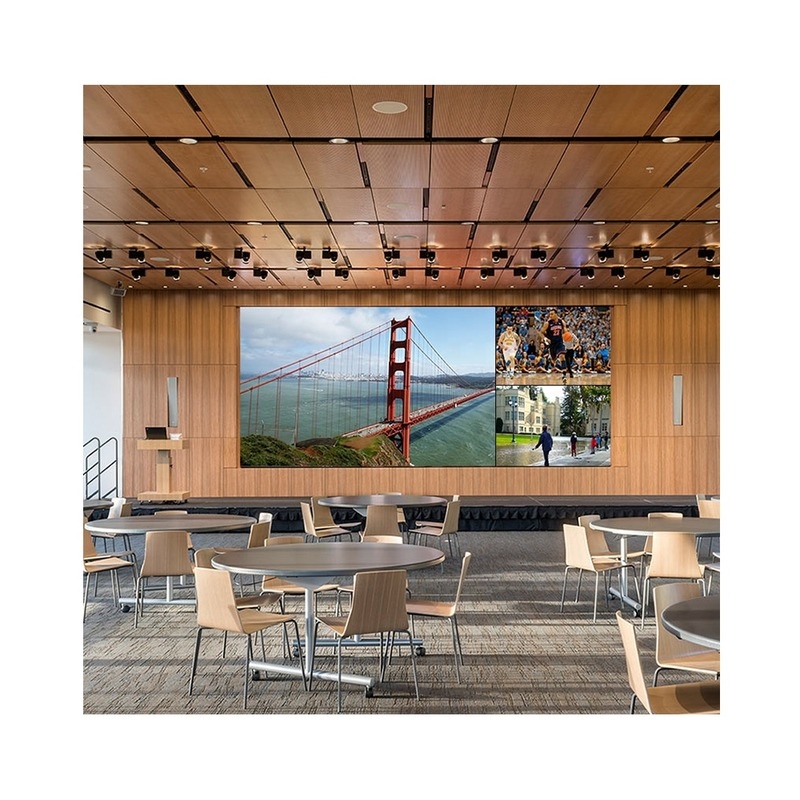 CE/ROHS/FCC/ISO2001 Standard e Optimum 600w/m2 Stage LED Screens per interni