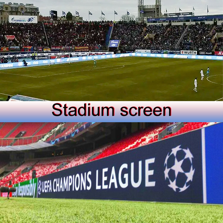 Prova l'emozione del display LED da stadio con frequenza di aggiornamento a 60Hz, rapporto di contrasto 5000:1 e pixel SMD3535