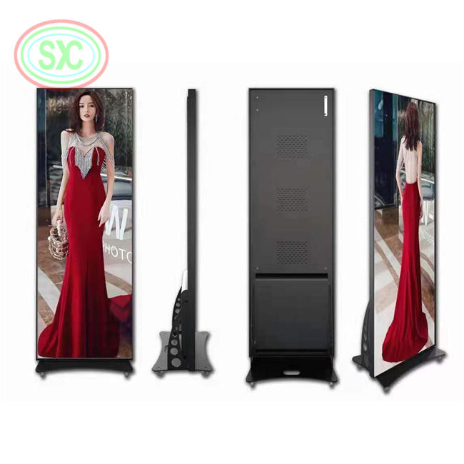 320x160mm Digital Indoor LED Poster Display SMD2121 Led Chips per applicazioni versatili