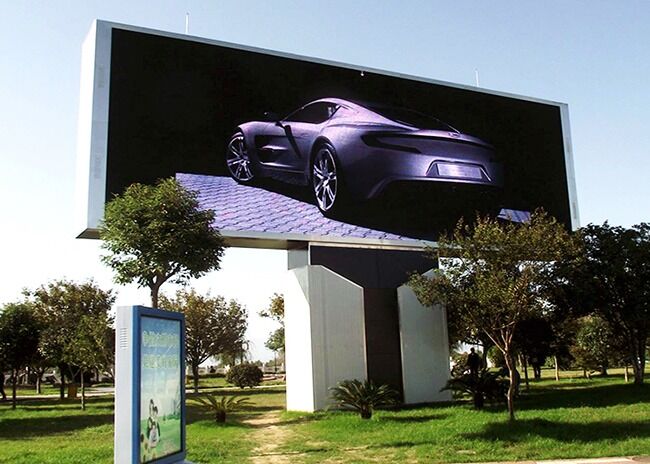 Acque resistenti Large led Billboard P6 Fixed Frame Street Advertising Wall Screen