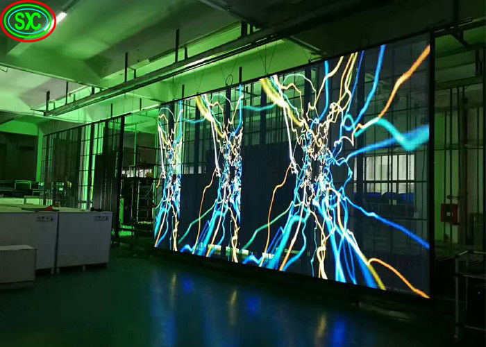 P3.91 Display LED trasparente in vetro Alta luminosità per finestre Display in vetro con LED