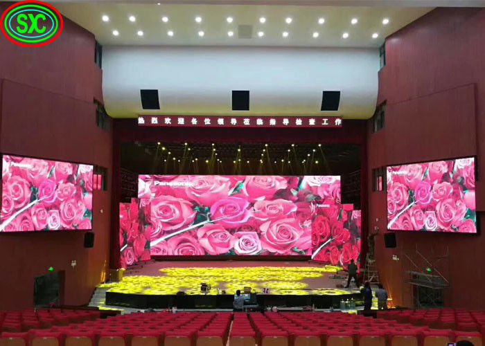 Sfondo per palcoscenico indoor a LED P4.81 500*500mm Sfondo per palcoscenico a schermo led della chiesa Hotel Conference
