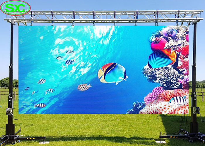 L'affitto all'aperto P5 ha condotto gli schermi di visualizzazione per il concerto mette in scena il grande fondo con il Governo di alluminio di fusione sotto pressione