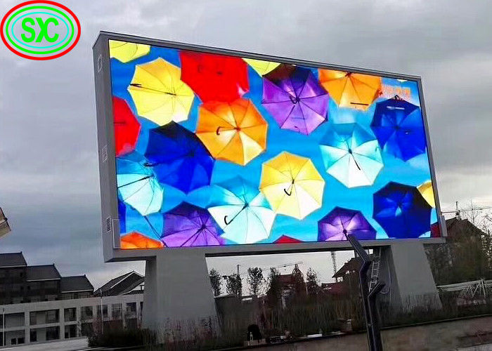Pubblicità schermo a LED P8 Modulo a colori completi 256*128mm 1/4 pannello pubblicitario all'aperto a LED