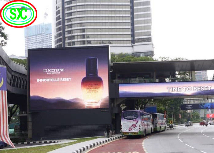 SMD3535 P10 Led Video Wall Panels Billboard 3500K9500K With NationStar Lamp pubblicità schermo a led