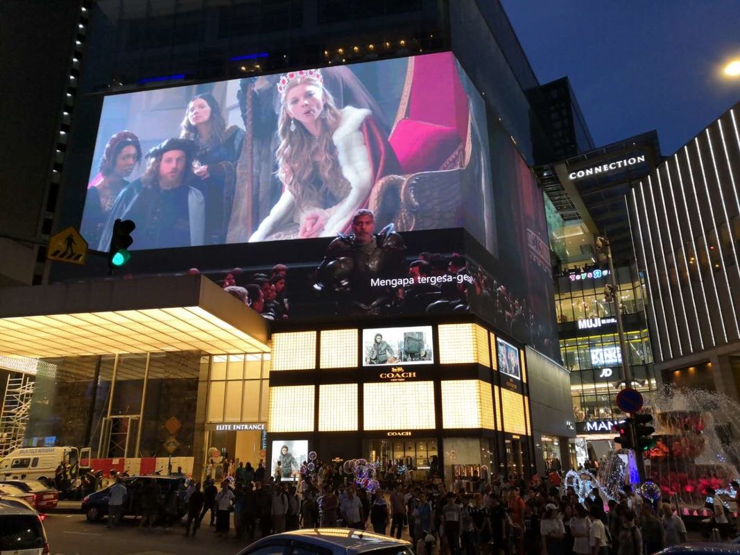 SMD2727 All'aperto Full Color LED Die-casting Aluminum Screen Mall Stadio Video Signage