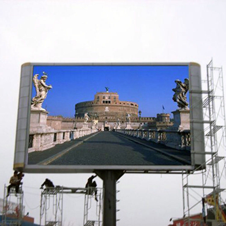 Display LED all'aperto HD a colori SMD P10 stadio Cartelloni pubblicitari commerciali