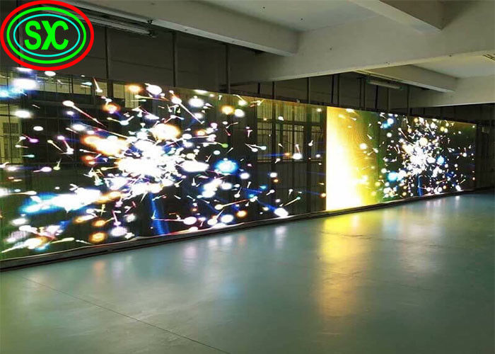 Full Color HD Flessibile 4000 cd/mq Pannello LED trasparente