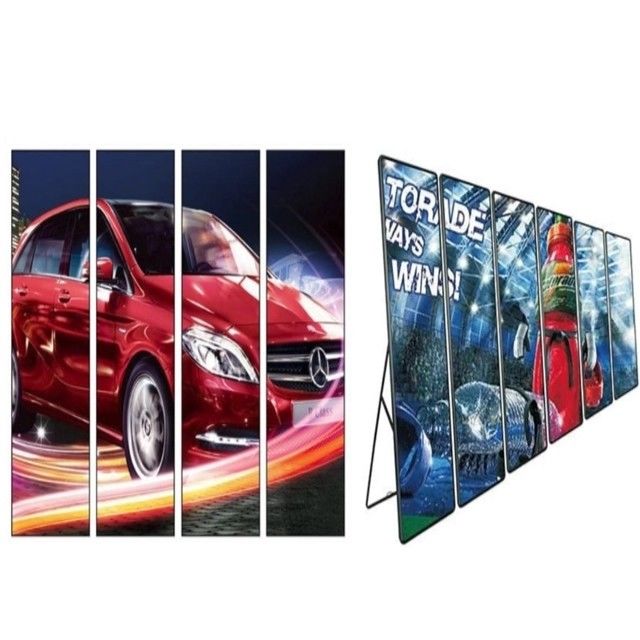 Poster digitale per interni in alluminio La soluzione perfetta per la pubblicità interna