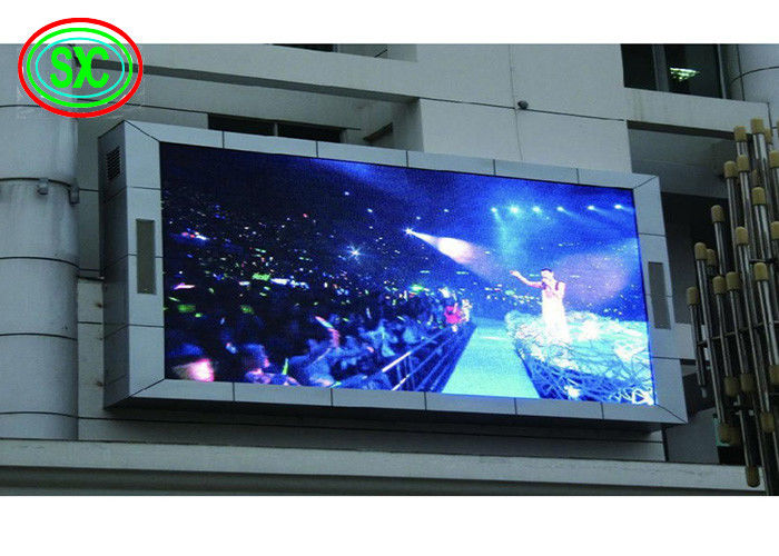 Schermo LED a colori P4 per esterni, impermeabile, pixel da 4 mm, durata 10000 ore