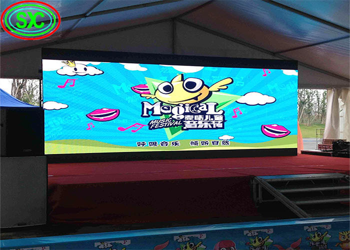 Display LED di noleggio / Display LED sottile e leggero, schermo personalizzabile per grandi festival
