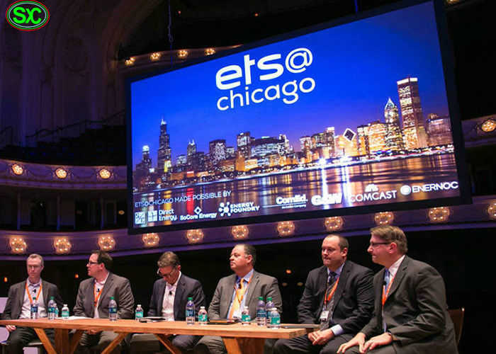 L'esposizione di LED locativa di eventi dell'interno di SMD P3 p3.91 esposizione principale portatile dell'allume della pressofusione