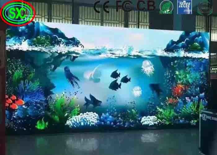 HD Flessibile Indoor 3840hz P4 P3 P2.5 P2 Scenario sfondo LED Screen all'aperto display a LED a colori