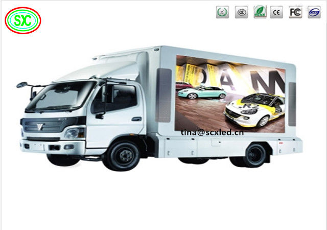 Full Color Led Mobile Truck P5 Mobile LED pubblicità cartelloni pubblicitari schermo esterno