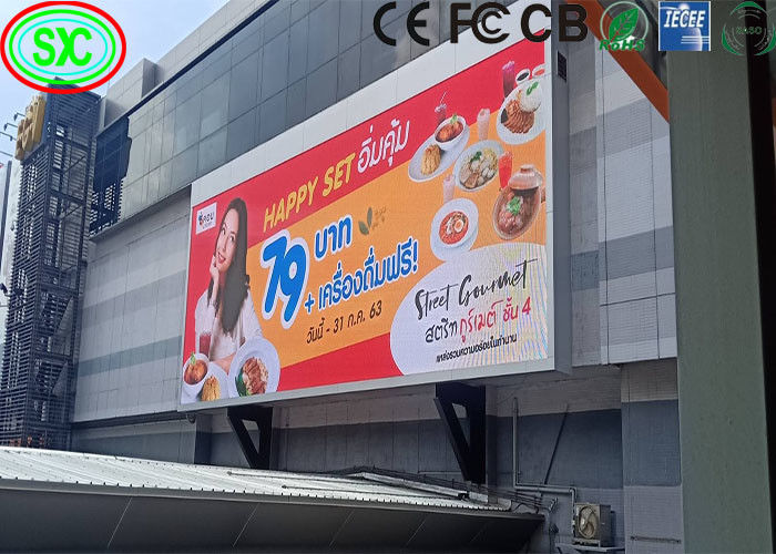 P3.91 schermo in alluminio a laminazione a LED SMD all'aperto ad alta risoluzione a colori SMD1921