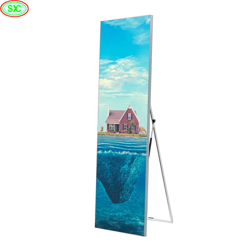 P3 Display video a colori interiore Display a LED Stand Poster Display a LED Screen Mirror Screen portatile