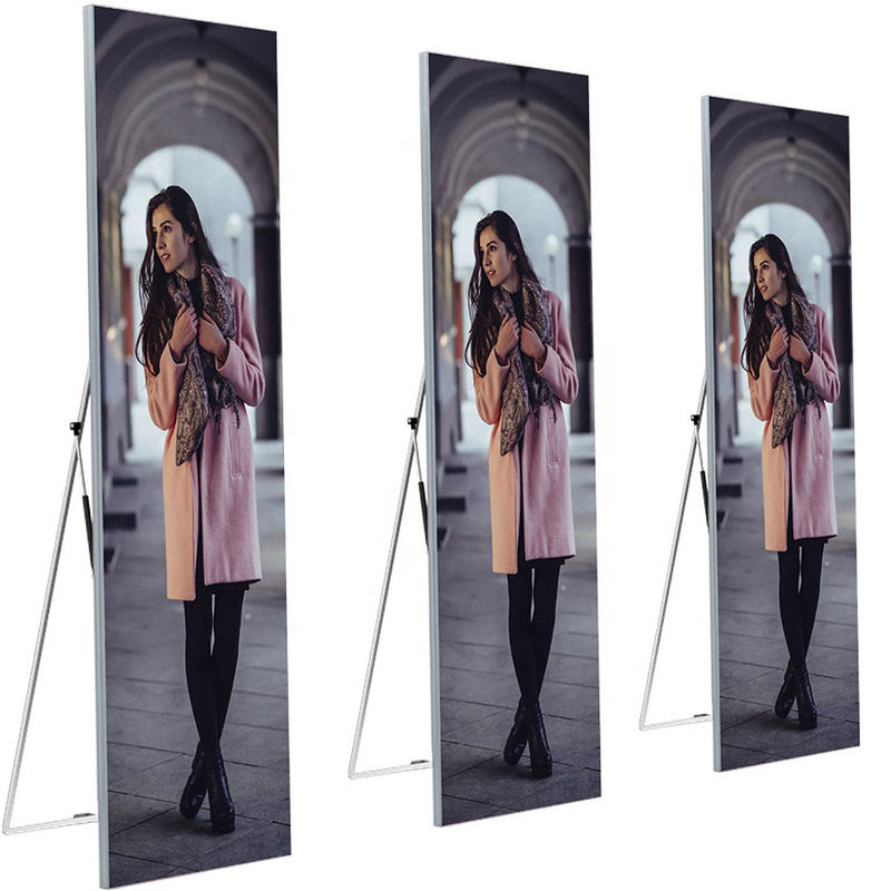 Specchio SMD a colori interni 1000cd/m2 P2.5 LED Video Poster Screen 640x640mm