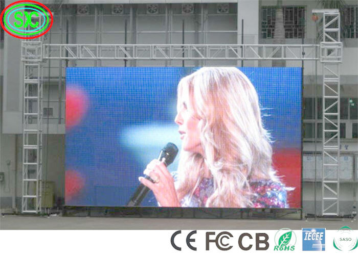 FCC IECEE 6000cd 40000dots/sqm 1R1G1B schermi a led a colori
