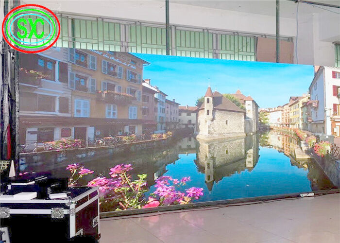 P3.91 - 7.81 Display LED a colori interiori trasparenti Display HD Display senza macchia