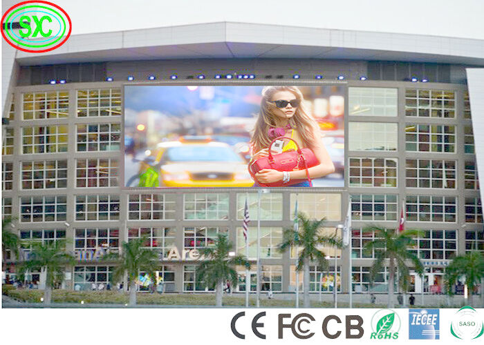Display LED all'aperto a colori P6 Advertising Billboard Panel 320W/m2 P6 6500cd/m2