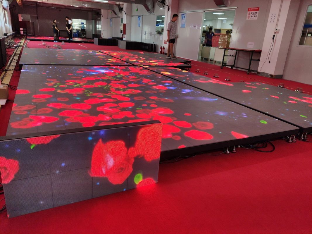 Full Color P4.81 Evento di discoteca all'interno Panel portatile di intrattenimento pannelli di pista da ballo a LED