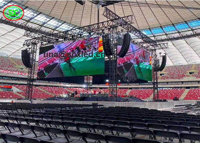 HD P3.91 design di sfondo per palcoscenico schermo TV a led studio/schermo video a led interno