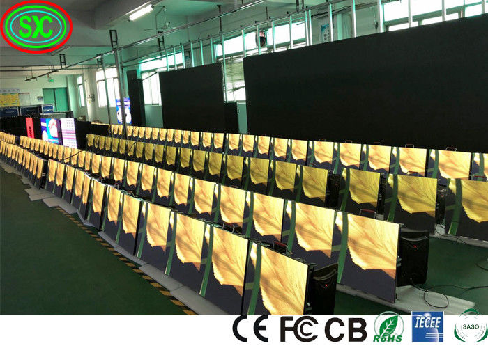 interno a colori P1.875 P2 P2.5 noleggio palcoscenico sfondo hd big media led display screen led video wall panel