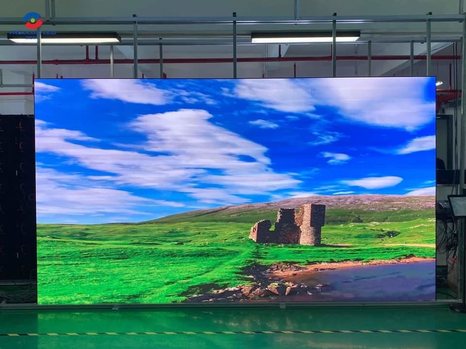 Lo schermo locativo dell'interno di colore pieno P5 640x640mm LED per gli eventi di concerto ha condotto il video schermo di visualizzazione della parete