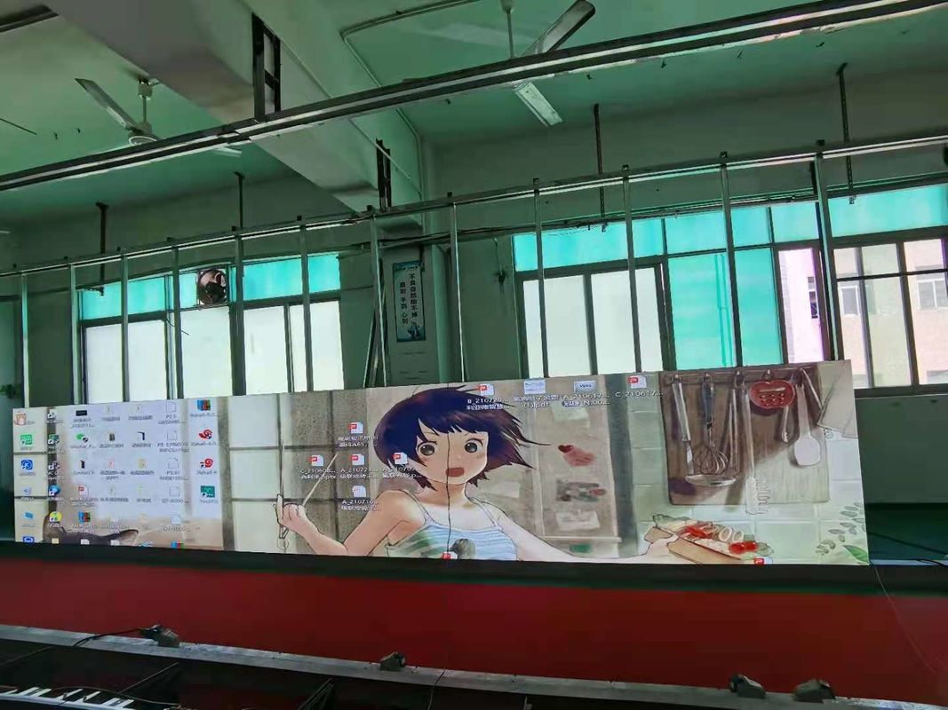 Epistar Chip Glue On Board Led Screen Pubblicità a colori