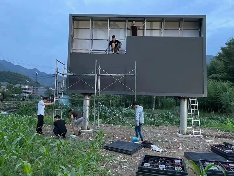 SCX LED Outdoor Full Color LED Display P6 P8 P10 Fixed Exterior Video Wall Sign Board Schermata pubblicitaria Alta luminosità