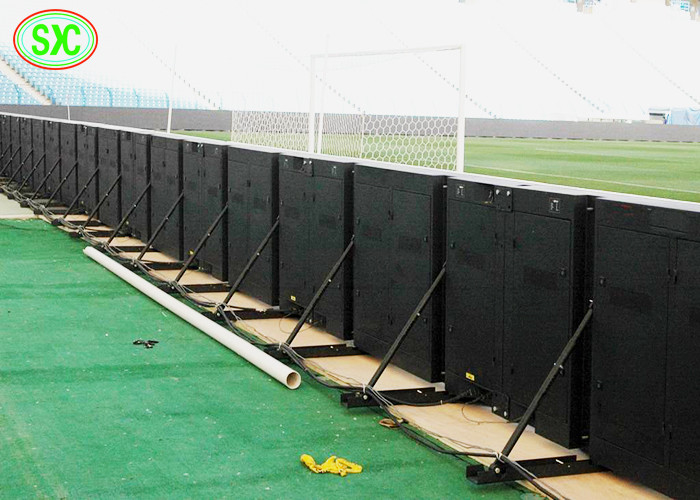 Dispositivi di atletica leggera di grado IP65 schermi 10000 pixel/mq Risoluzione di pixel per impianti di atletica leggera di prim'ordine