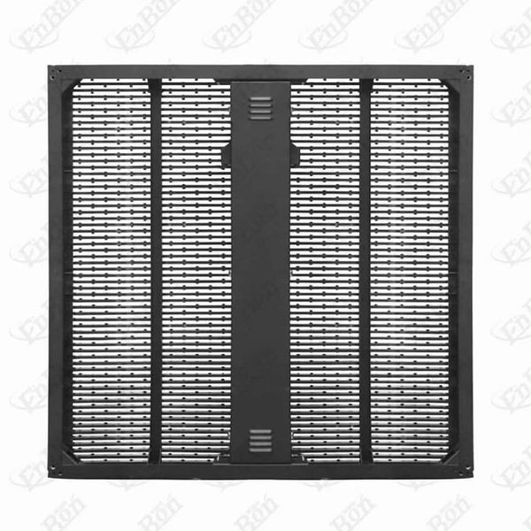Display trasparente Installazione a noleggio Grande angolo di visione P3.91 P4.81 2500 Nits schermo a LED