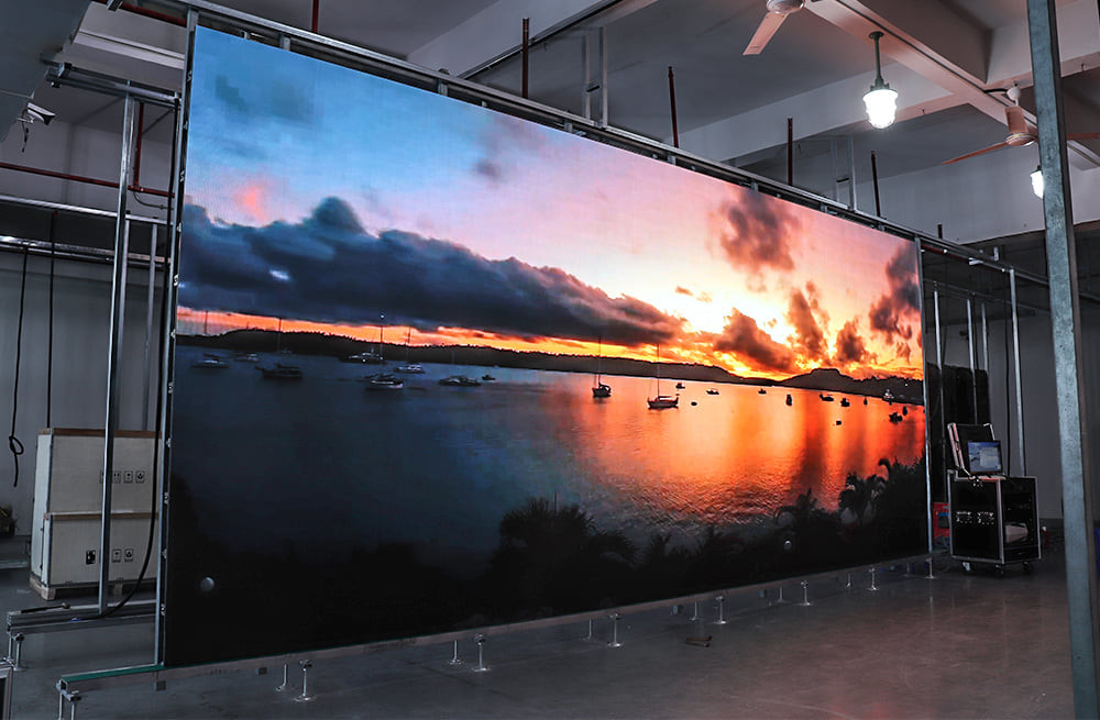 Soluzioni per interni schermo a LED a colori pieni P4 montaggio a parete LED video pannello a parete
