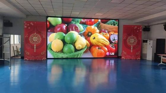 Prezzo buono schermo di visualizzazione impermeabile all'aperto dell'interno del LED del pannello di parete di Pantalla LED di colore pieno di 500X500mm P4.81 SMD video in linea