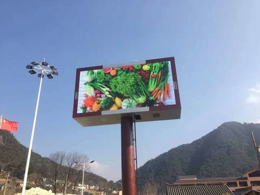 Prezzo buono Display a LED pubblicitario per installazione fissa P8 SMD per esterni 960X960MM, carte novastar, 8000nit luminose In linea