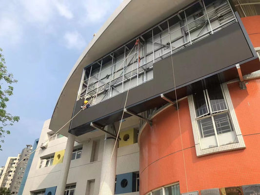 Video all'aperto impermeabile del hd dello schermo di pubblicità di colore pieno fisso 960x960mm della lampada P10 il grande ha condotto l'esposizione