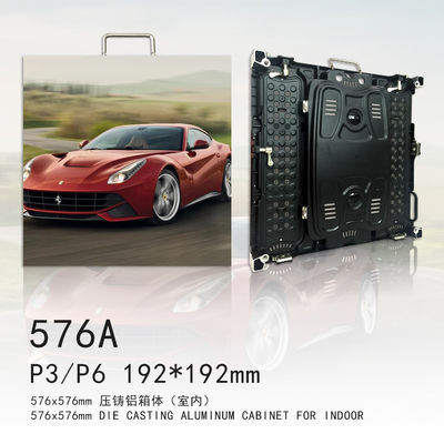 Prezzo buono P3 Indoor Rental Scenic background Led Screen Die Casting Aluminium Cabinet 4K Resolution IP43 rental led display screen In linea