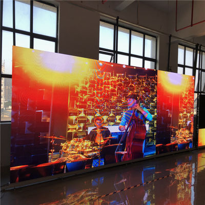 Prezzo buono esposizione di LED dell'interno dell'interno dello schermo P2 della parete del quadro comandi del LED di colore pieno di 512x512mm video LED in linea