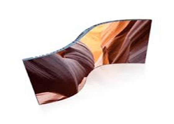 P3.91 astuto ha curvato i video moduli molli delle esposizioni di parete per all'interno