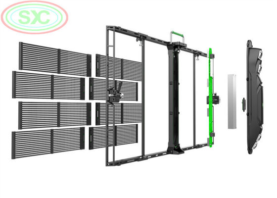 Prezzo buono Supporto trasparente dell'interno dello schermo di alta chiarezza P3.91-7.82 LED sul vetro in linea